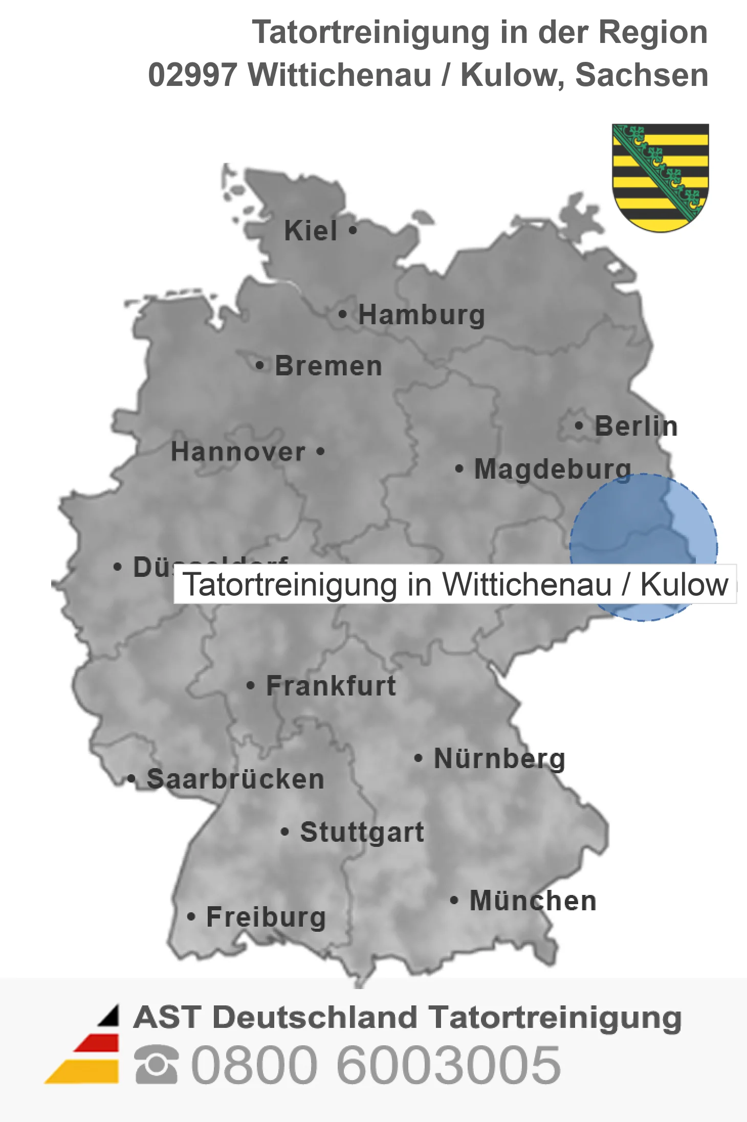 Tatortreinigung Wittichenau / Kulow