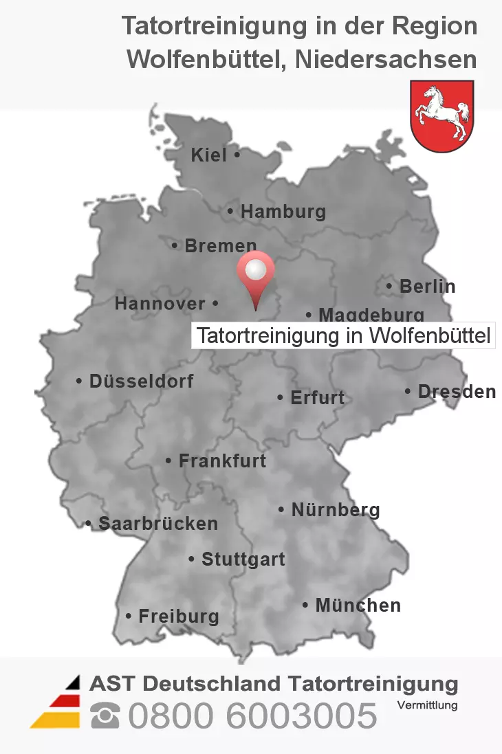 Tatortreinigung Wolfenbüttel