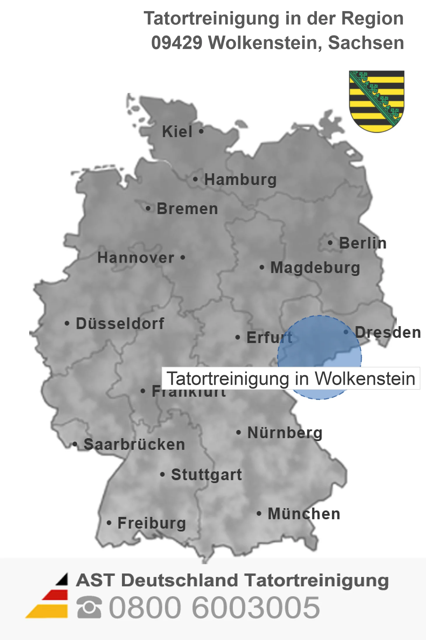 Tatortreinigung Wolkenstein