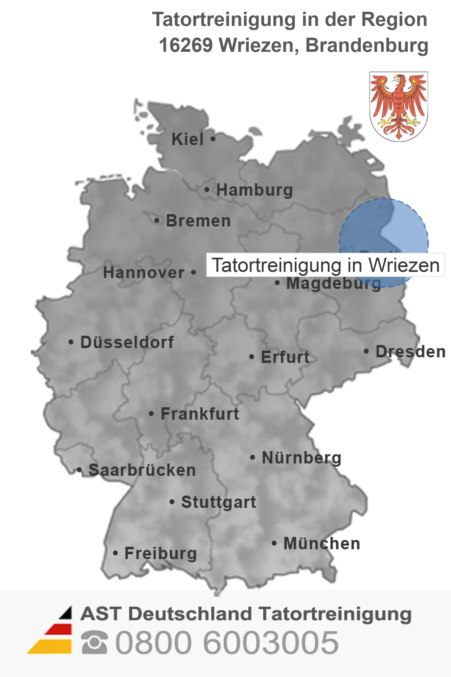 Tatortreinigung Wriezen