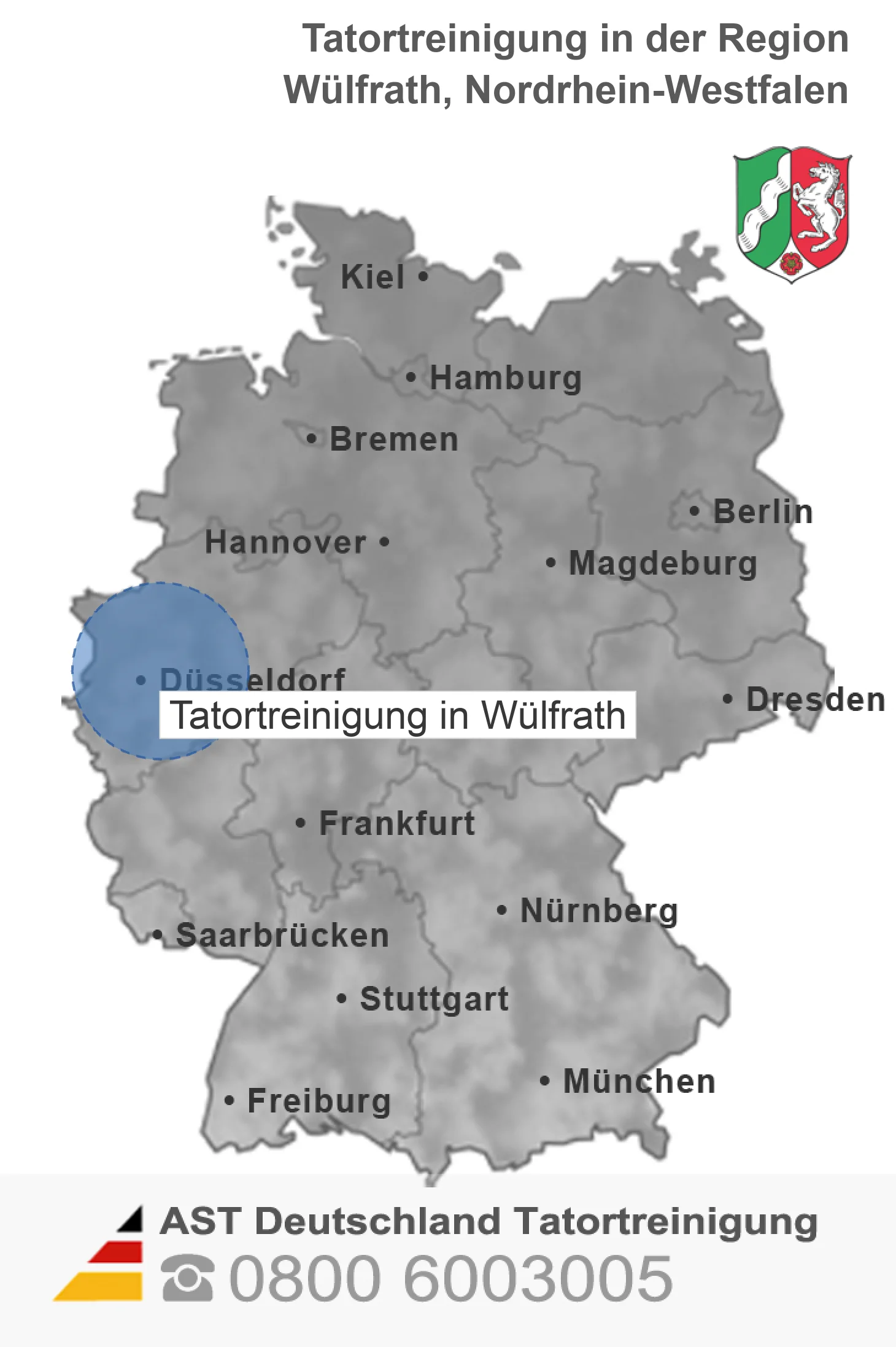Tatortreinigung W&uuml;lfrath
