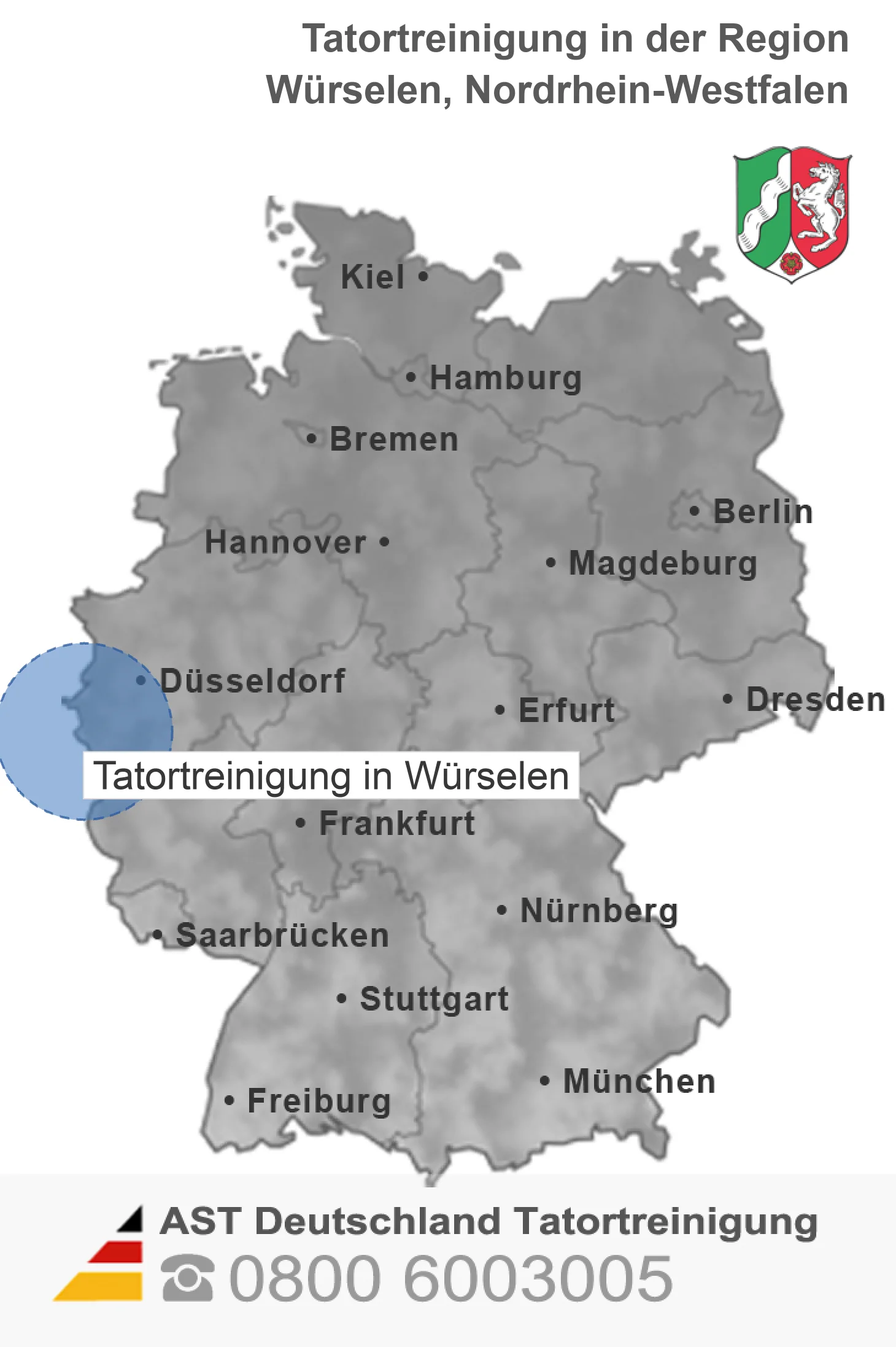 Leichenfundortreinigung W&uuml;rselen