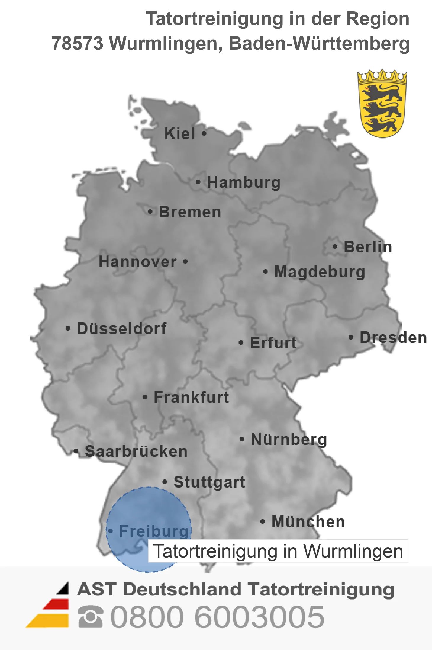 Tatortreinigung Wurmlingen