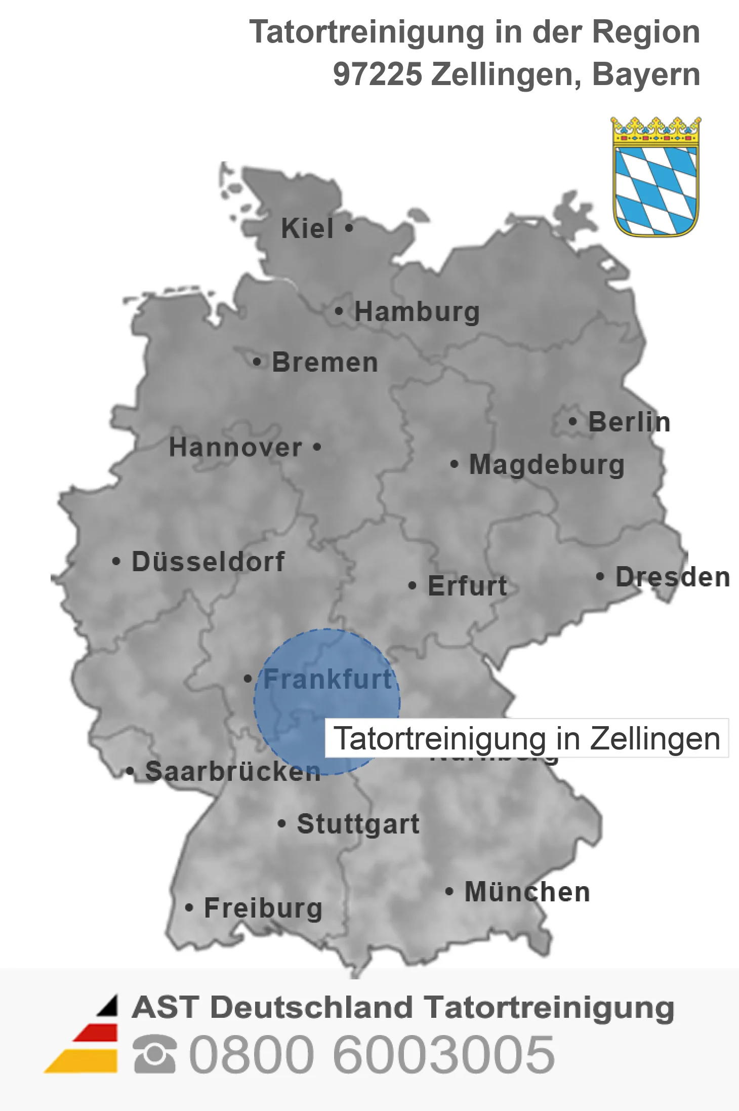 Tatortreinigung Zellingen
