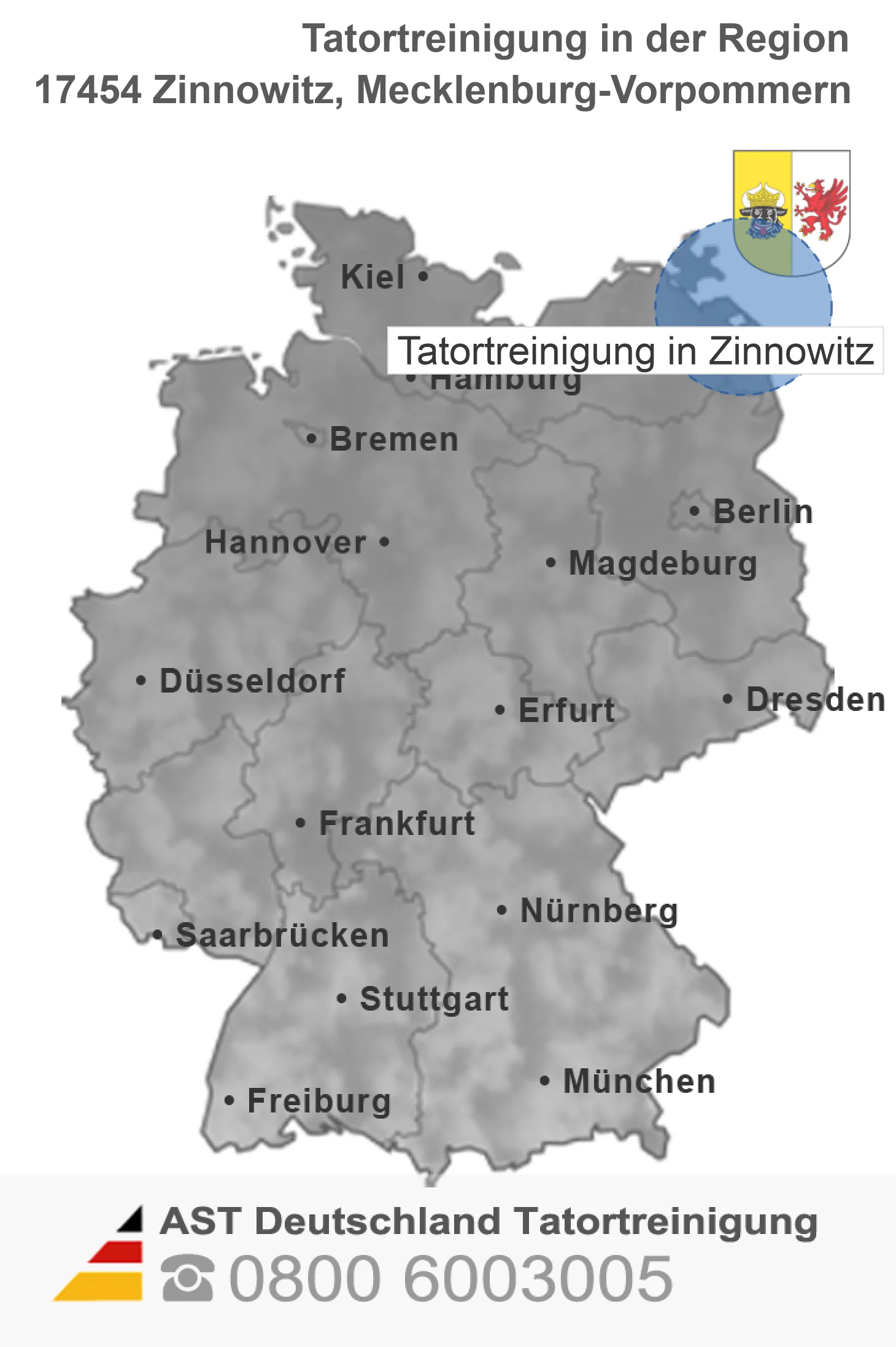 Tatortreinigung Zinnowitz
